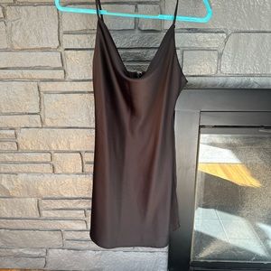 Urban outfitters, women’s medium, black silk dress